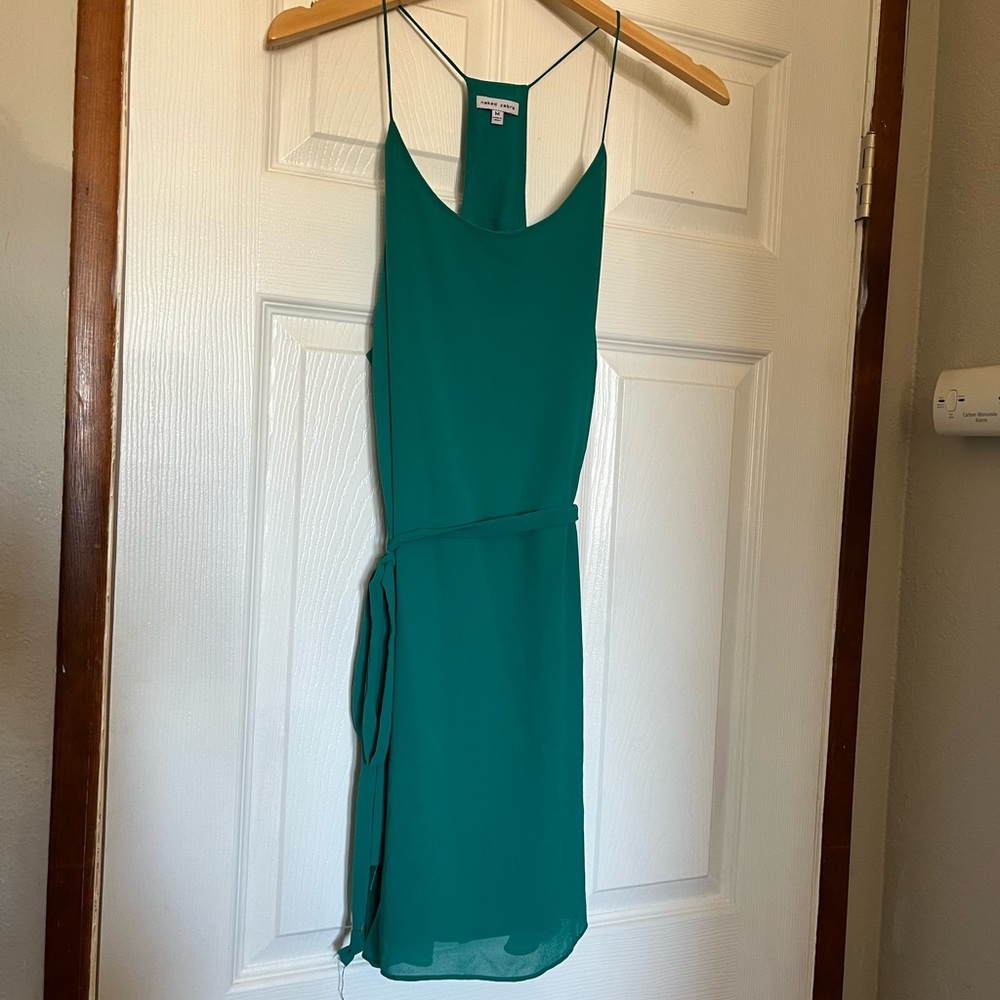 Teal Mini Dress